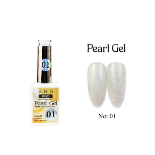 SNS Pearl Gel Collection - 01 - Gel Polish 0.5 oz