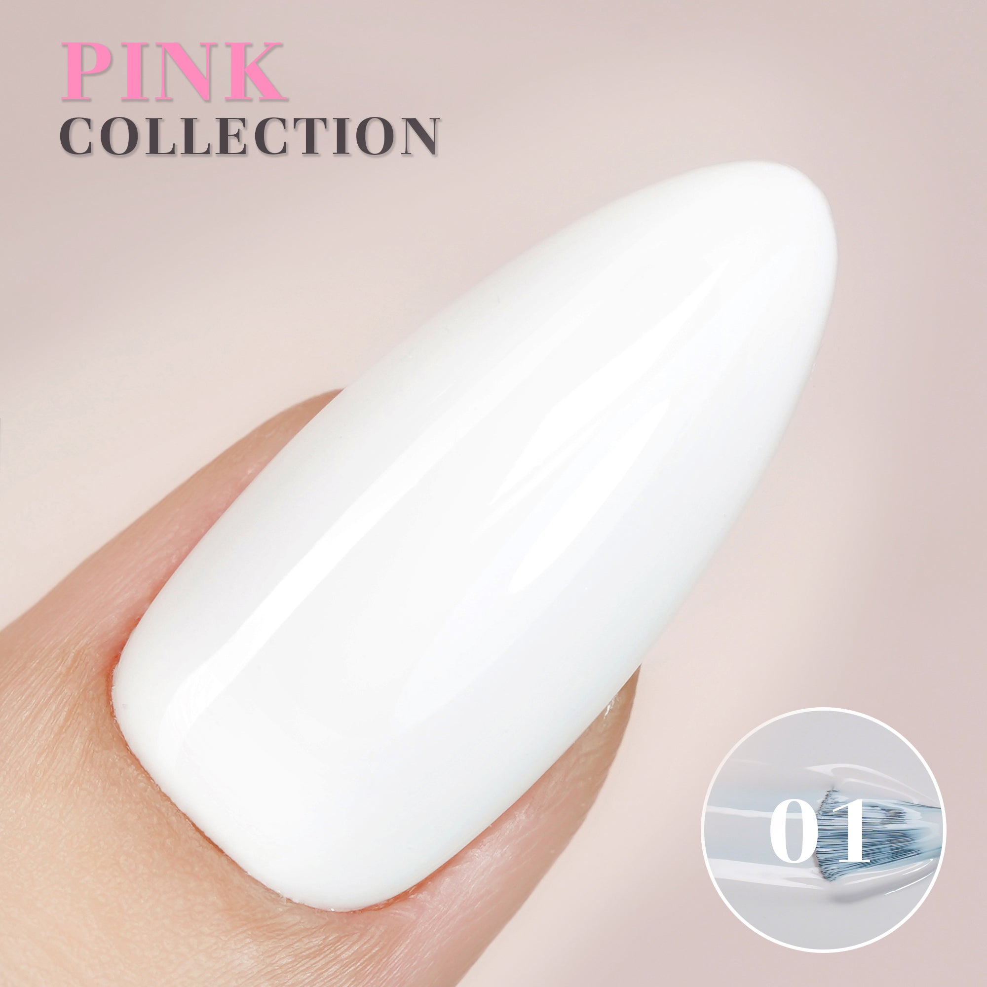 LAVIS P01 - Gel Polish 0.5oz - Pink Collection