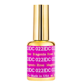 DND DC Gel Nail Polish Duo - 022 Purple Colors - Magenta Rose