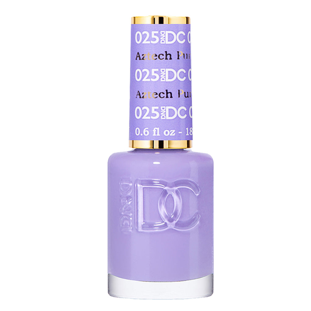 DND DC Gel Nail Polish Duo - 025 Purple Colors - Aztech Purple