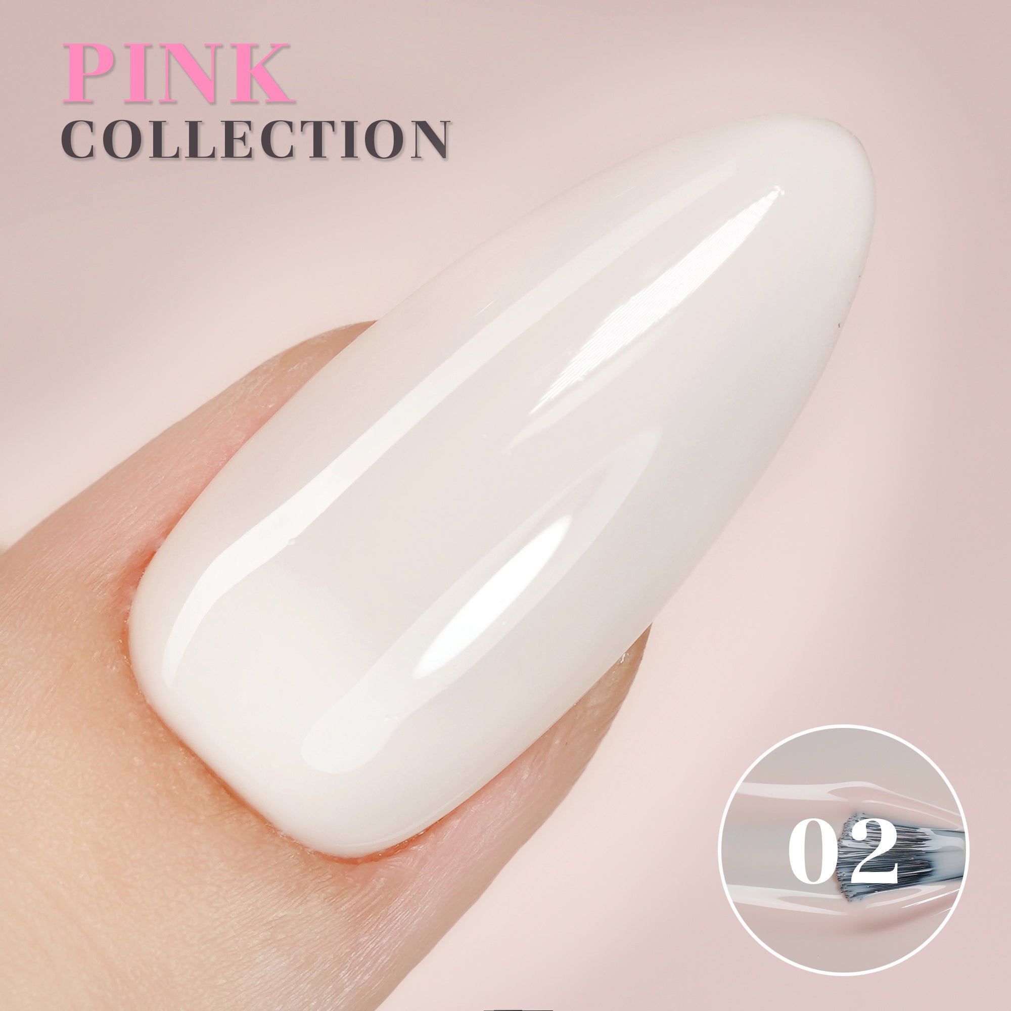 LAVIS P02 - Gel Polish 0.5oz - Pink Collection