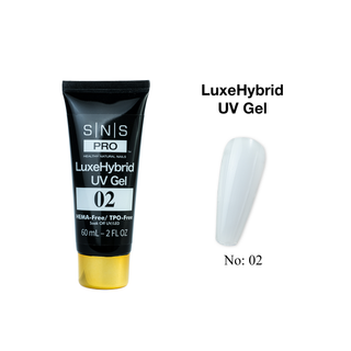 SNS Pro LuxeHybrid UV Gel - 02 - HEMA & TPO Free - 60ml
