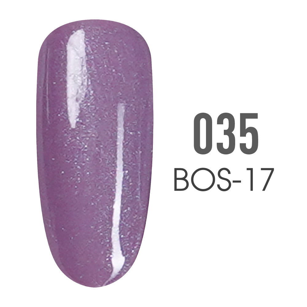 SNS Pro Gel Nail Polish Duo - 035 BOS-17- PALE ORCHID