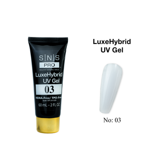 SNS Pro LuxeHybrid UV Gel - 03 - HEMA & TPO Free - 60ml