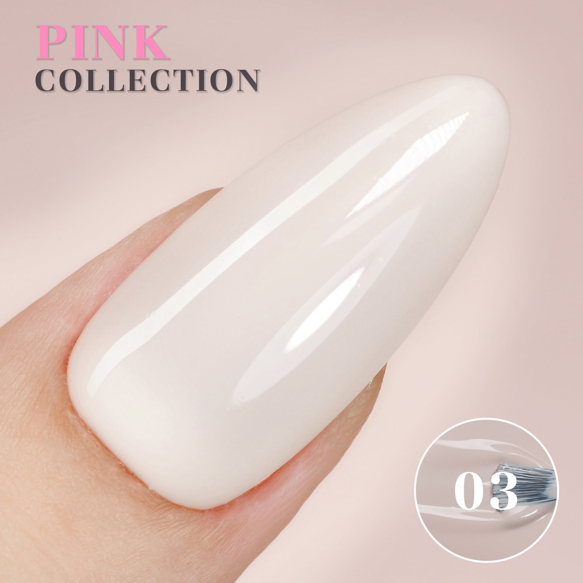 LAVIS P03 - Gel Polish 0.5oz - Pink Collection