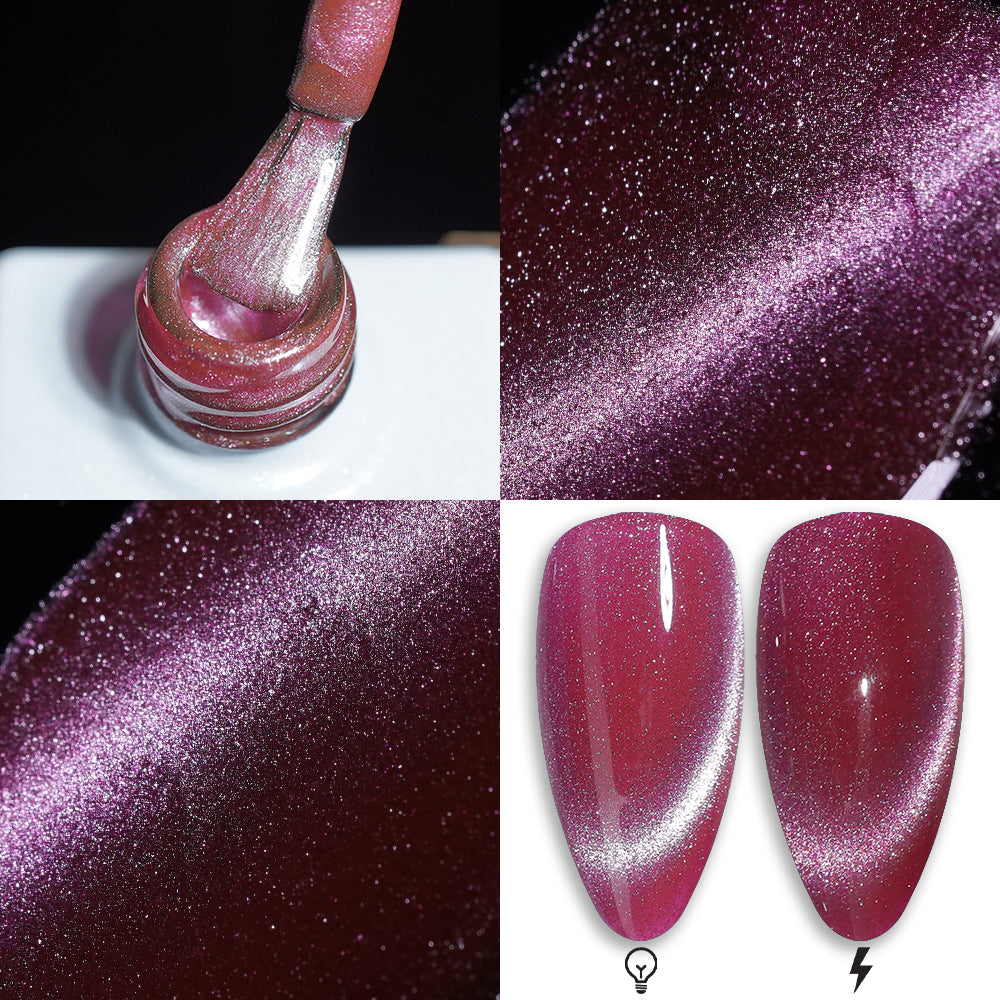 LAVIS Cat Eye CE10 - 04 - Gel Polish 0.5 oz - Cotton Candy Collection