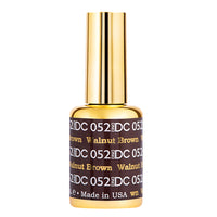 DND DC Gel Nail Polish - 052 Walnut Brown