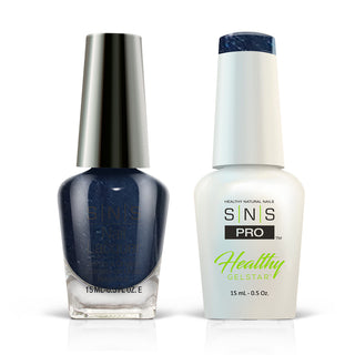 SNS Pro Gel Nail Polish Duo - 056 IS-01- BELUGA - Burgundy Collection