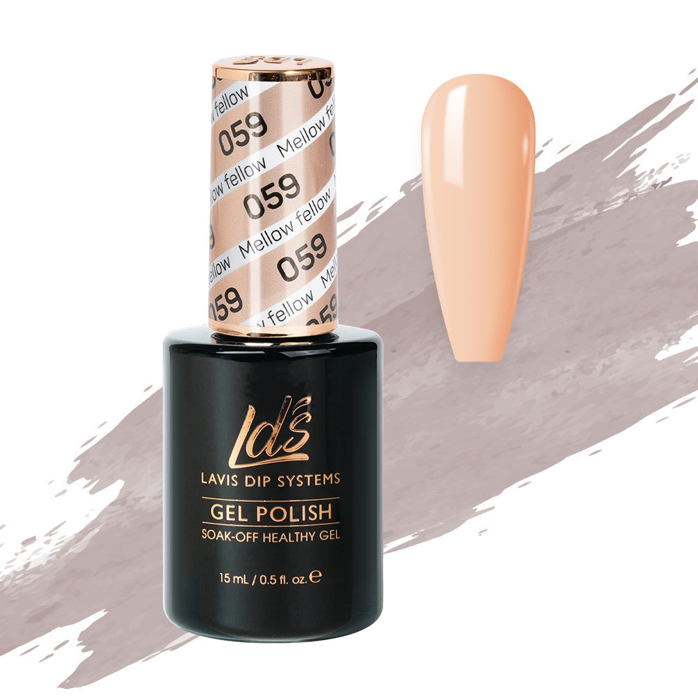 LDS Gel Polish 059 - Beige Colors - Mellow Fellow