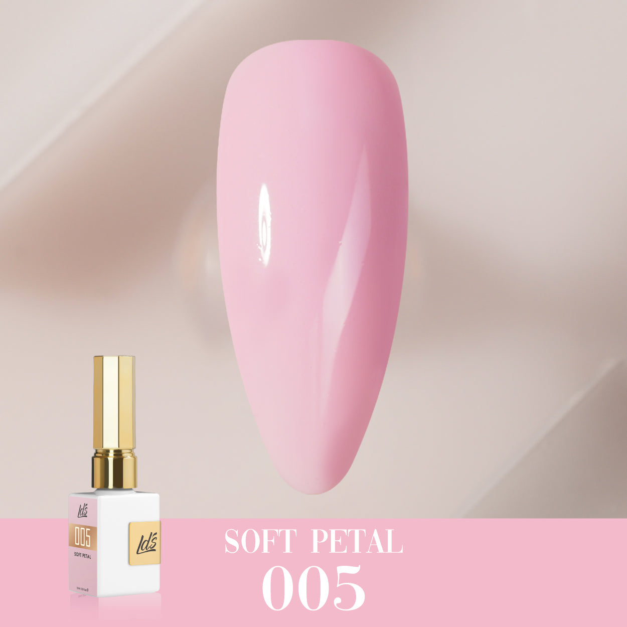 LDS Color Craze Collection - 005 Soft Petal - Gel Polish 0.5oz