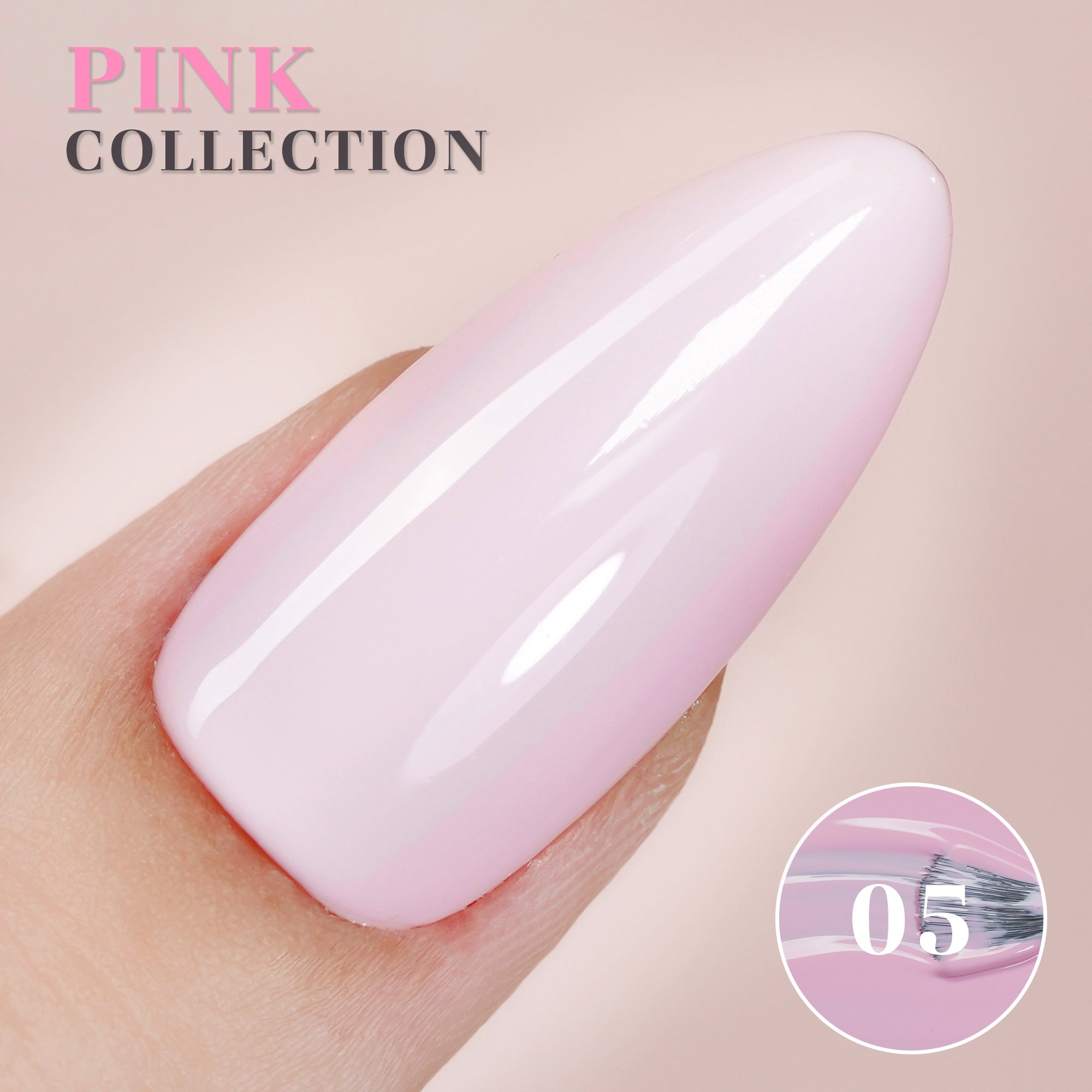 LAVIS Set 24 Colors Gel Pink Collection