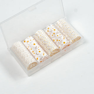 Nail Transfer Foil - Daisy Flowers - W9