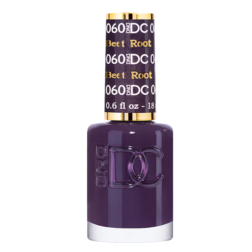 DND DC Gel Nail Polish Duo - 060 Purple Colors - Beet Root