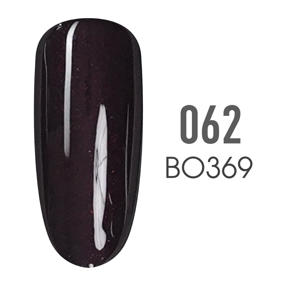 SNS Pro Gel Nail Polish Duo - 062 BO-369 DARK ABYSS