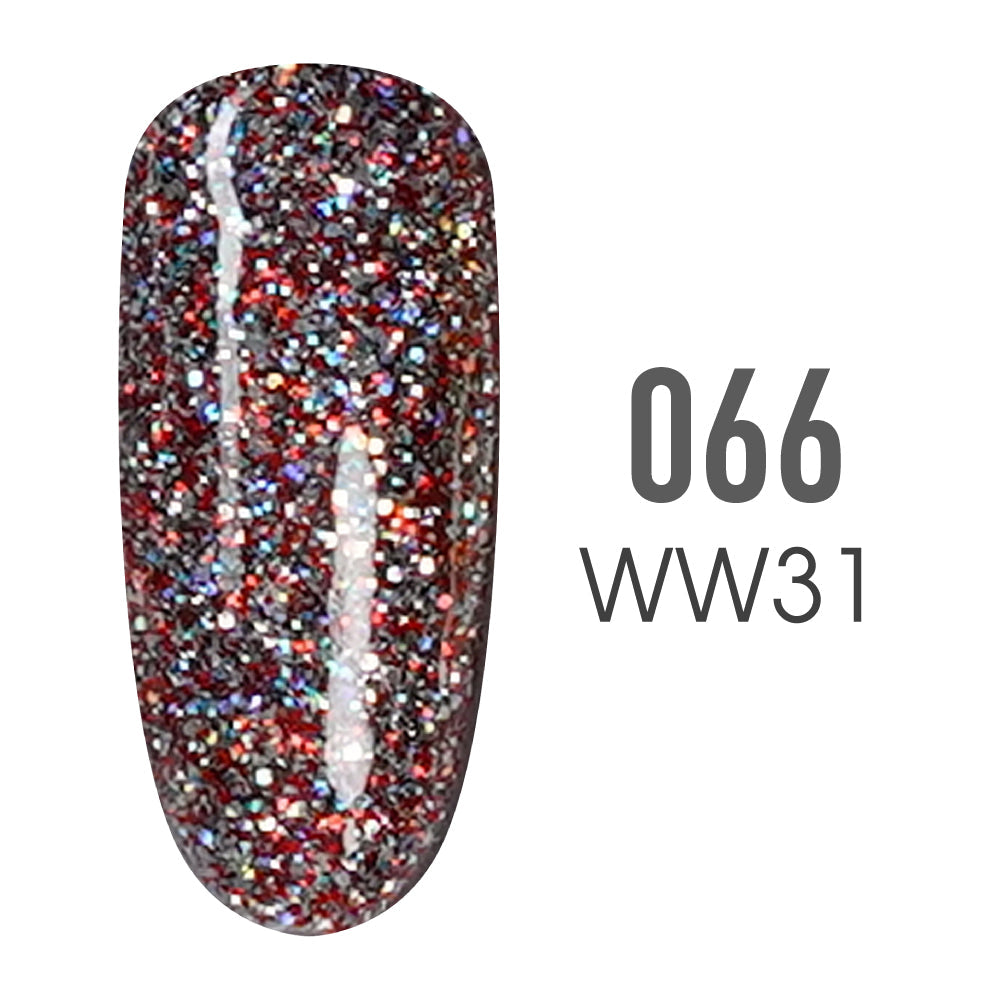 SNS Pro Gel Nail Polish Duo - 066 WW31 ICE GARDEN