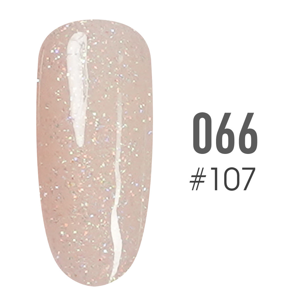 SNS Pro Gel Nail Polish Duo - 066 #107- ANGEL DUST