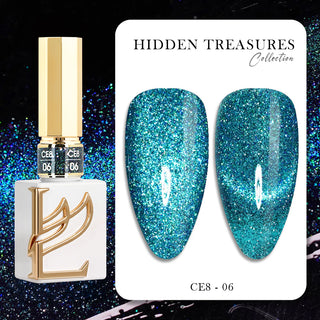 LAVIS Cat Eyes CE8 - 06 - Gel Polish 0.5 oz - Lavis Hidden Treasures Collection