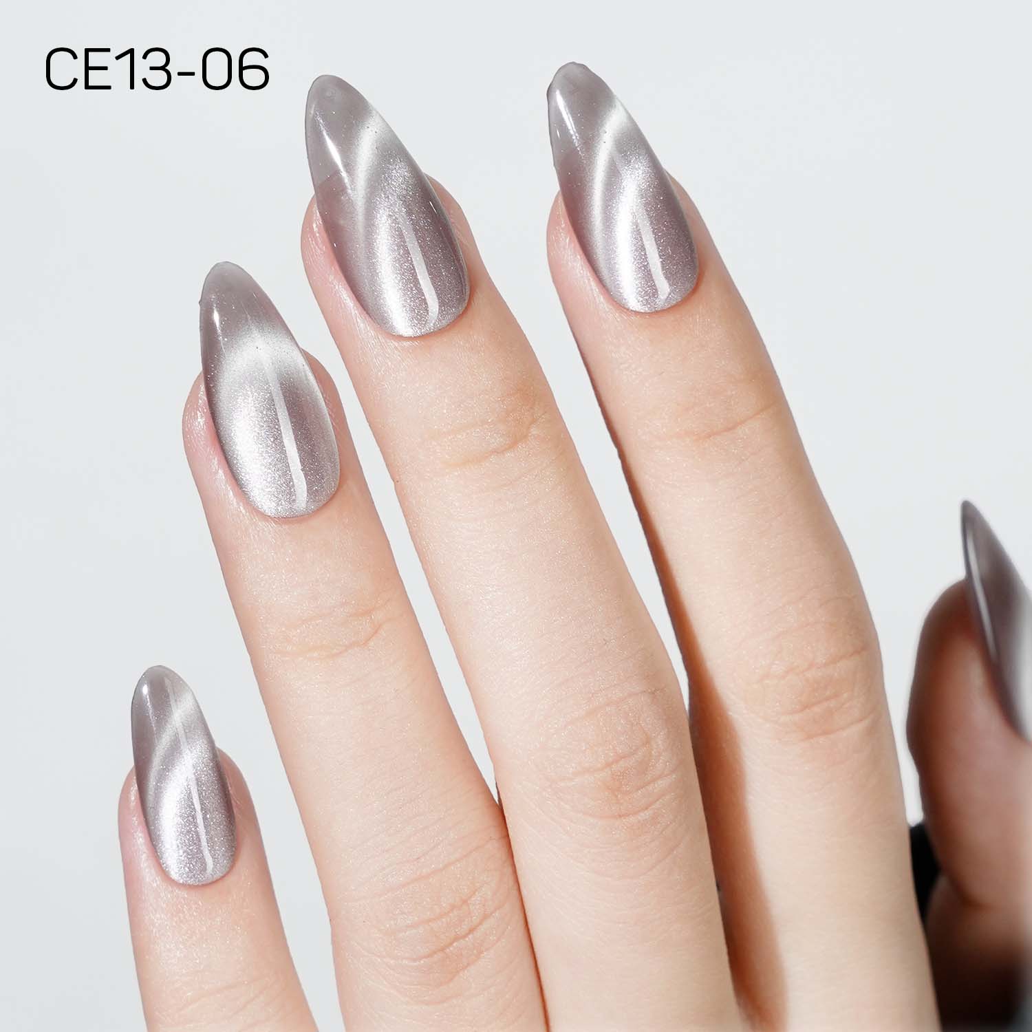 LAVIS Cat Eyes CE13 (Ver2) - Set 12 - Gel Polish 0.5 oz - Moonlit Mirace Collection