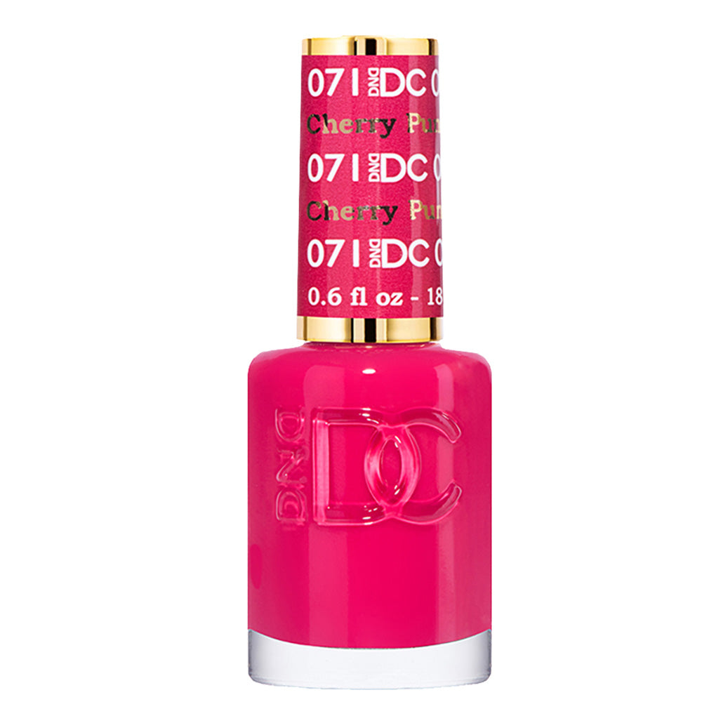 DND DC Gel Nail Polish Duo - 071 Pink Colors - Cherry Punch