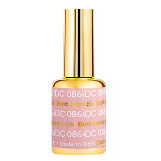 DND DC Gel Nail Polish Duo - 086 Neutral Colors - Butterscotch