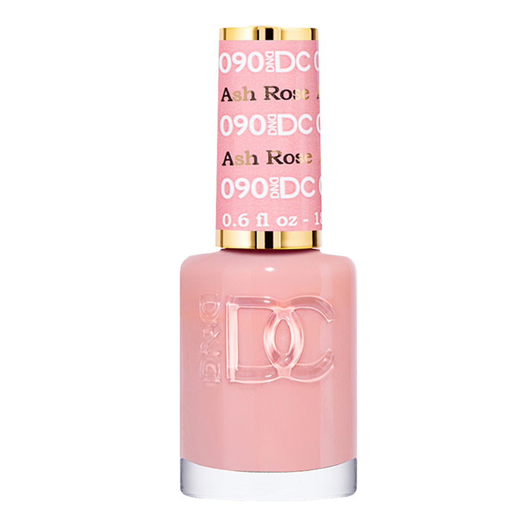 DND DC Gel Nail Polish Duo - 090 Pink Colors - Ash Rose