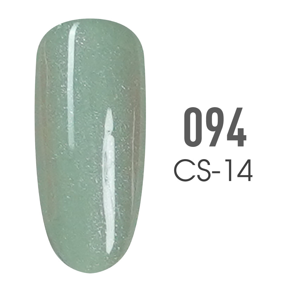 SNS Pro Gel Nail Polish Duo - 094 CS-14 SPEARMINT GREEN