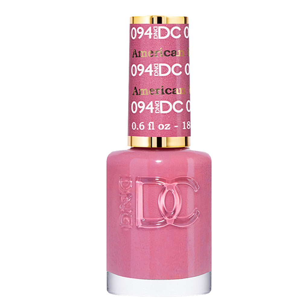 DND DC Gel Nail Polish Duo - 094 Pink Colors - American Beauty
