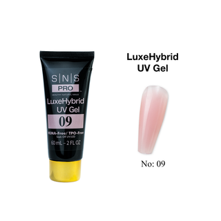SNS Pro LuxeHybrid UV Gel - 09 - HEMA & TPO Free - 60ml