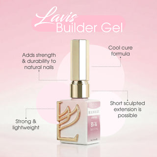 LAVIS Builder Gel In The Bottle - B1 & B2 - Set 72 Colors - Gel Polish 0.5oz