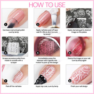Nail Art Templates STZ-N06 Fairy