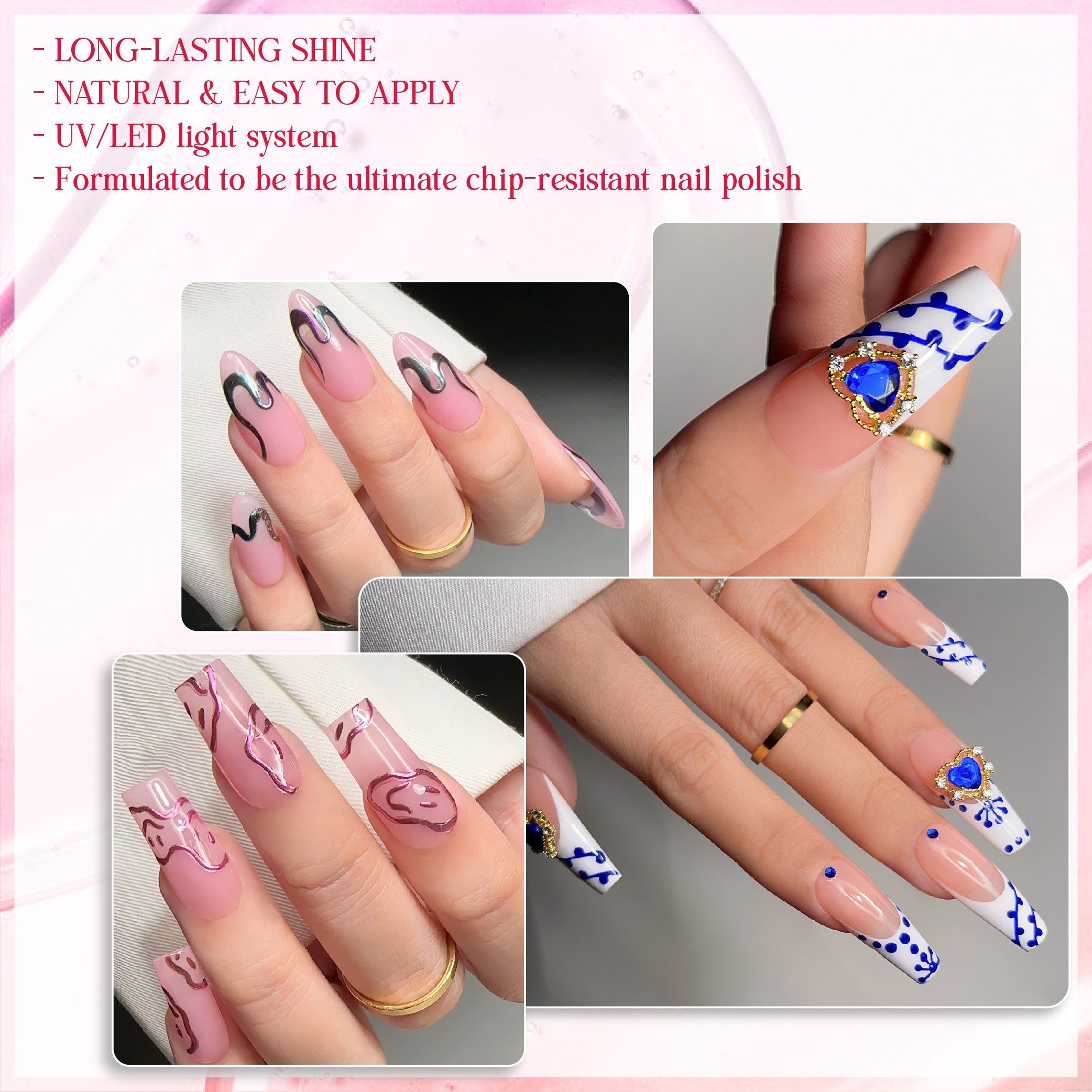 LDS Gel Polish JG-01 - Jelly Gel Collection