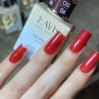 LAVIS C02 (Ver 2) - 04 - Gel Polish 0.5 oz - Scarlet Bloom Collection