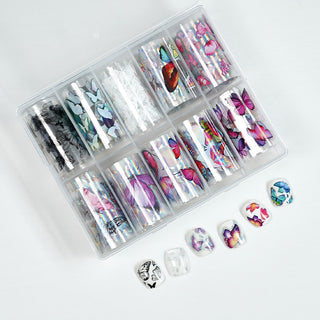 Nail Transfer Foil 6 - Butterfly - RY017