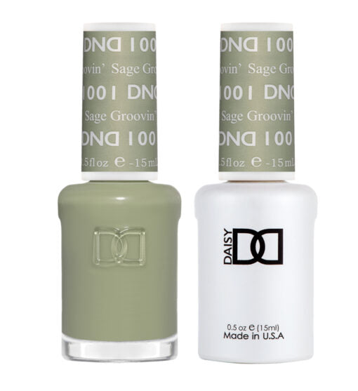 DND Gel Nail Polish Duo - 1001 Sage Groovin'