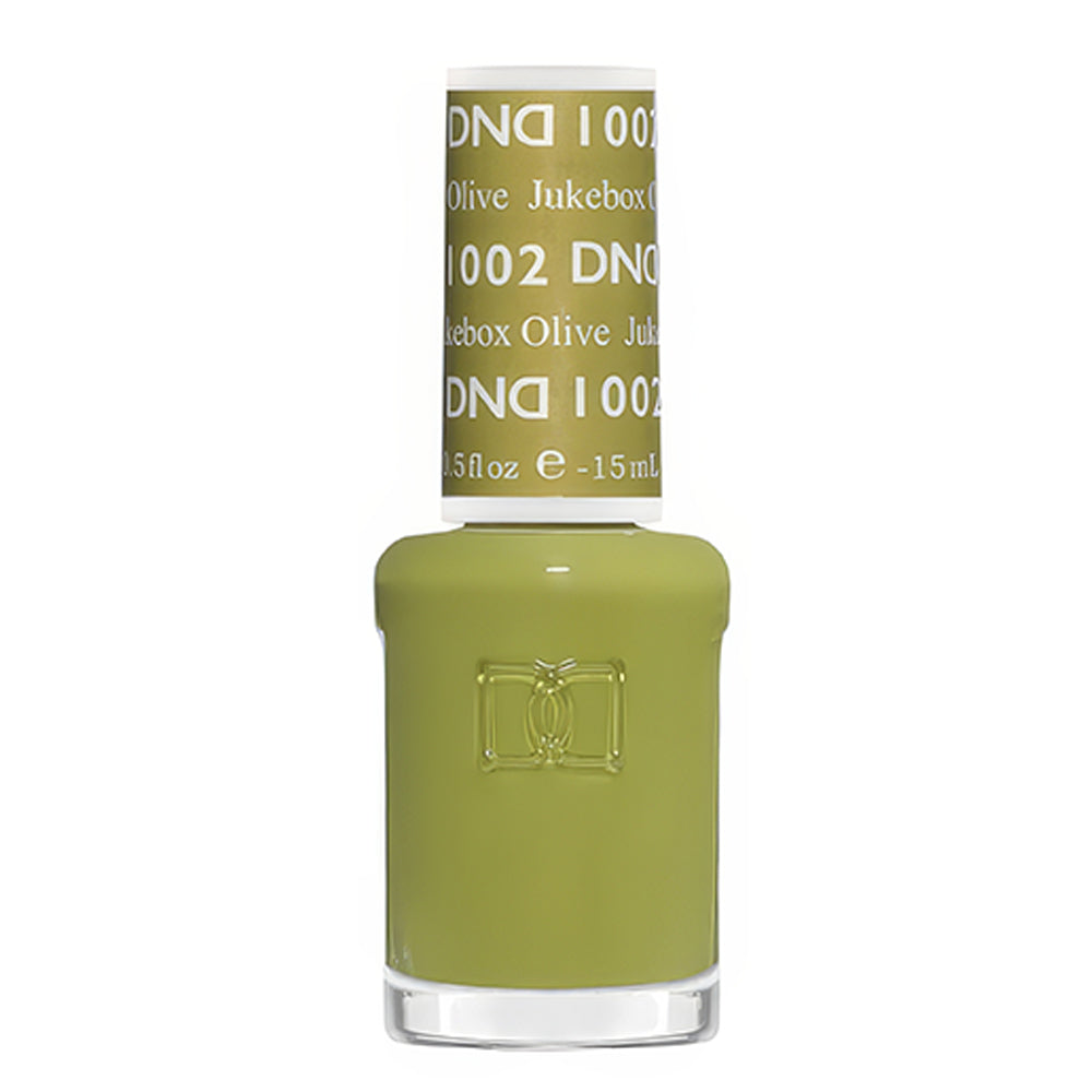 DND Nail Lacquer - 1002 Jukebox Olive