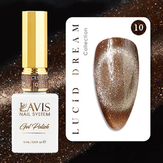 LAVIS Cat Eyes CE5 - 10 - Gel Polish 0.5 oz - Lucid Dream Collection