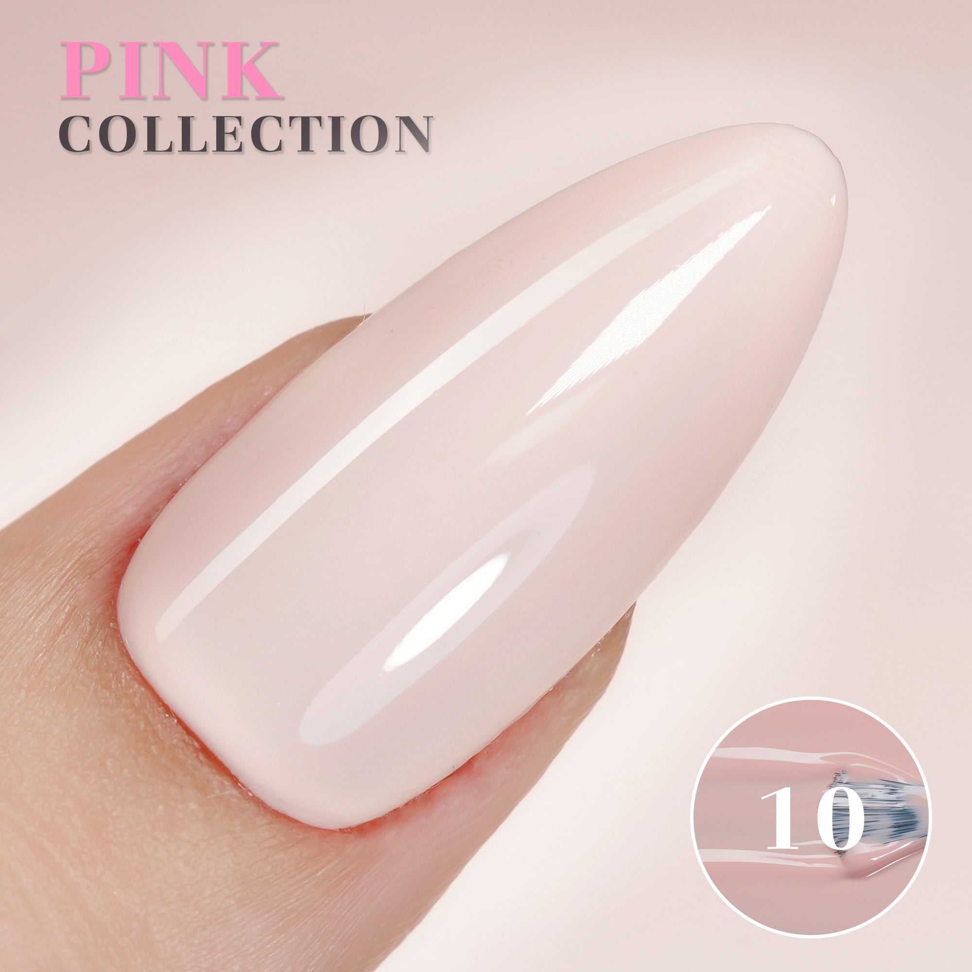 LAVIS P10 - Gel Polish 0.5oz - Pink Collection