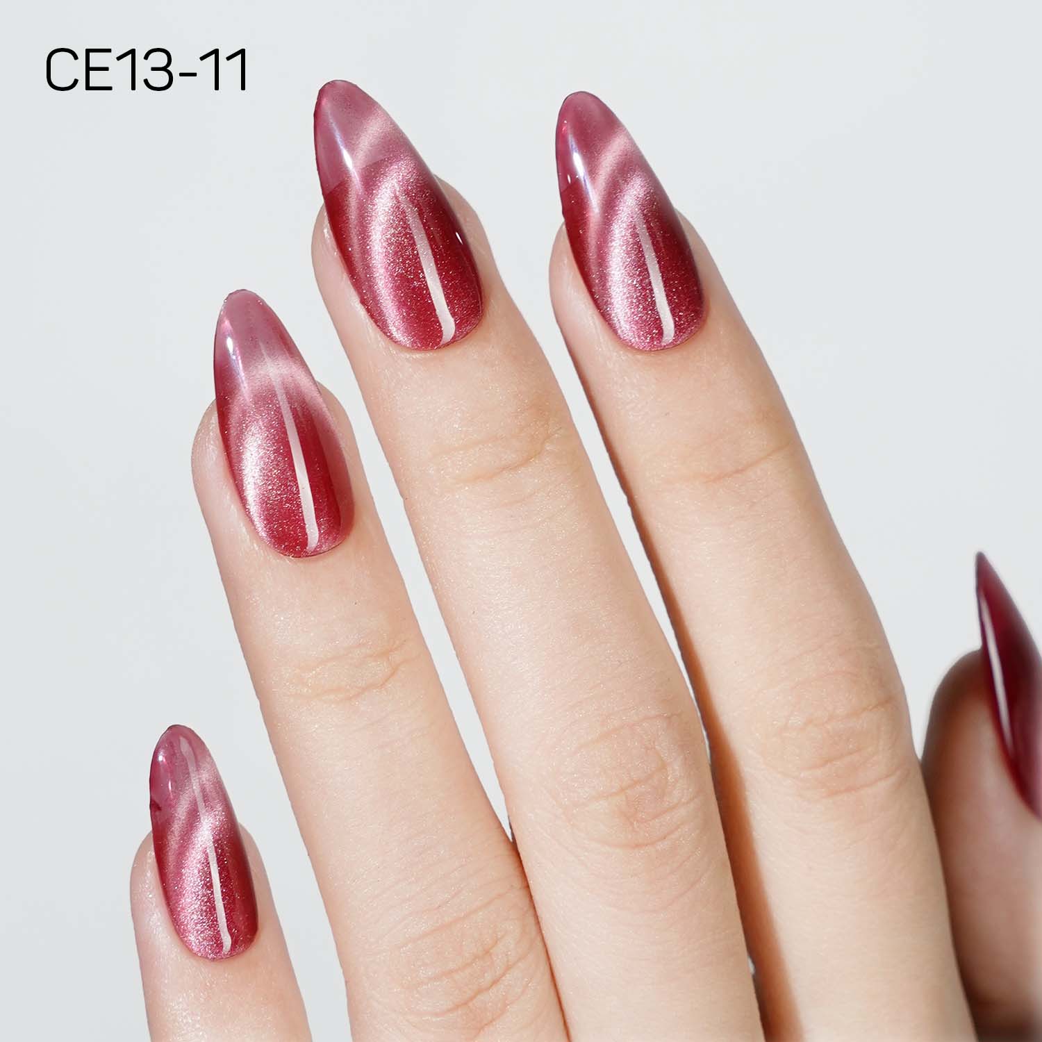 LAVIS Cat Eyes CE13 (Ver2) - Set 12 - Gel Polish 0.5 oz - Moonlit Mirace Collection