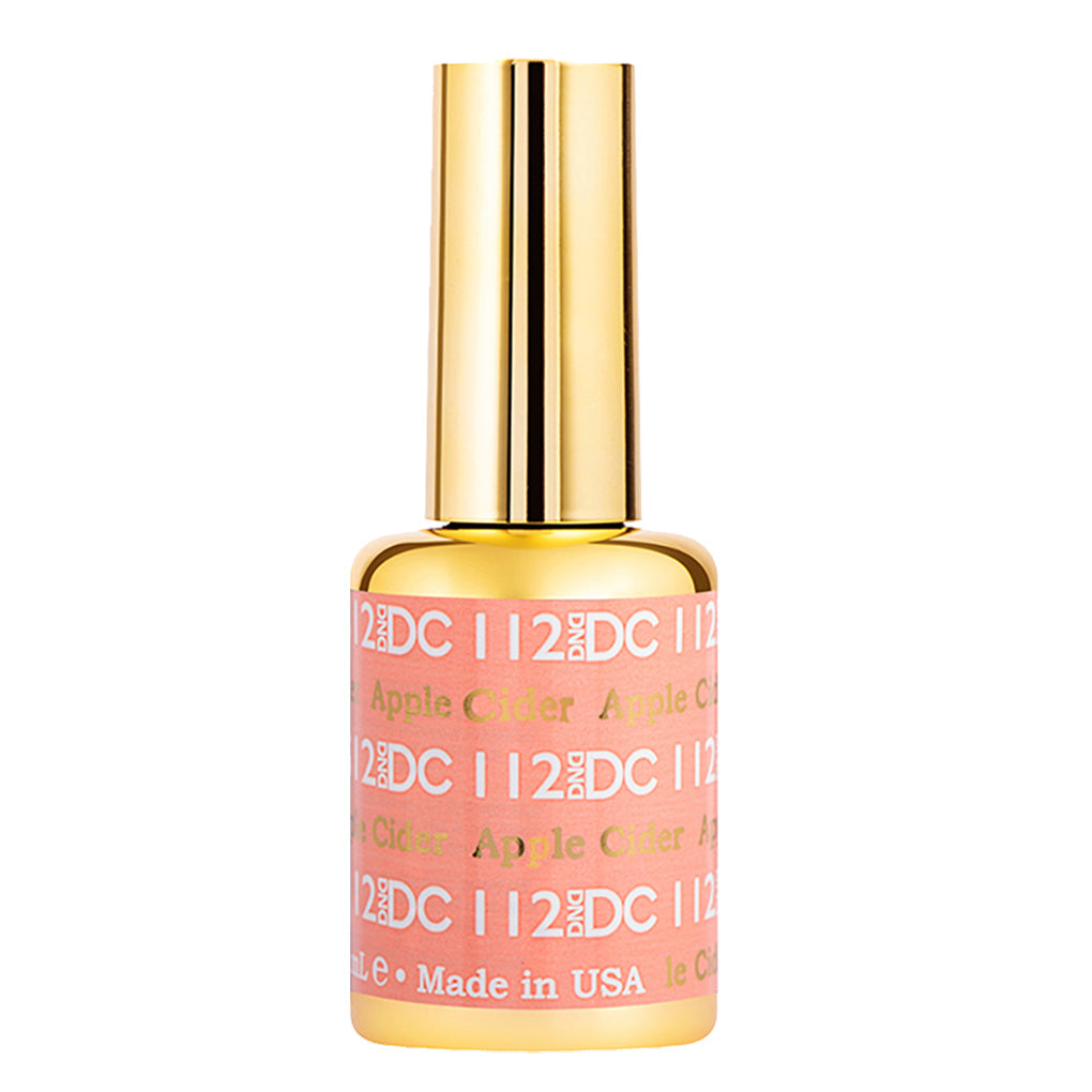 DND DC Gel Nail Polish Duo - 112 Coral Colors - Apple Cider