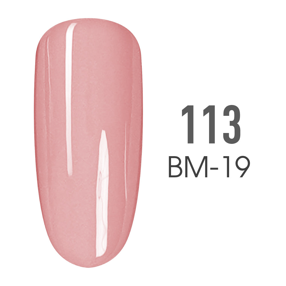 SNS Pro Gel Nail Polish Duo - 113 BM-19 ASTILBE