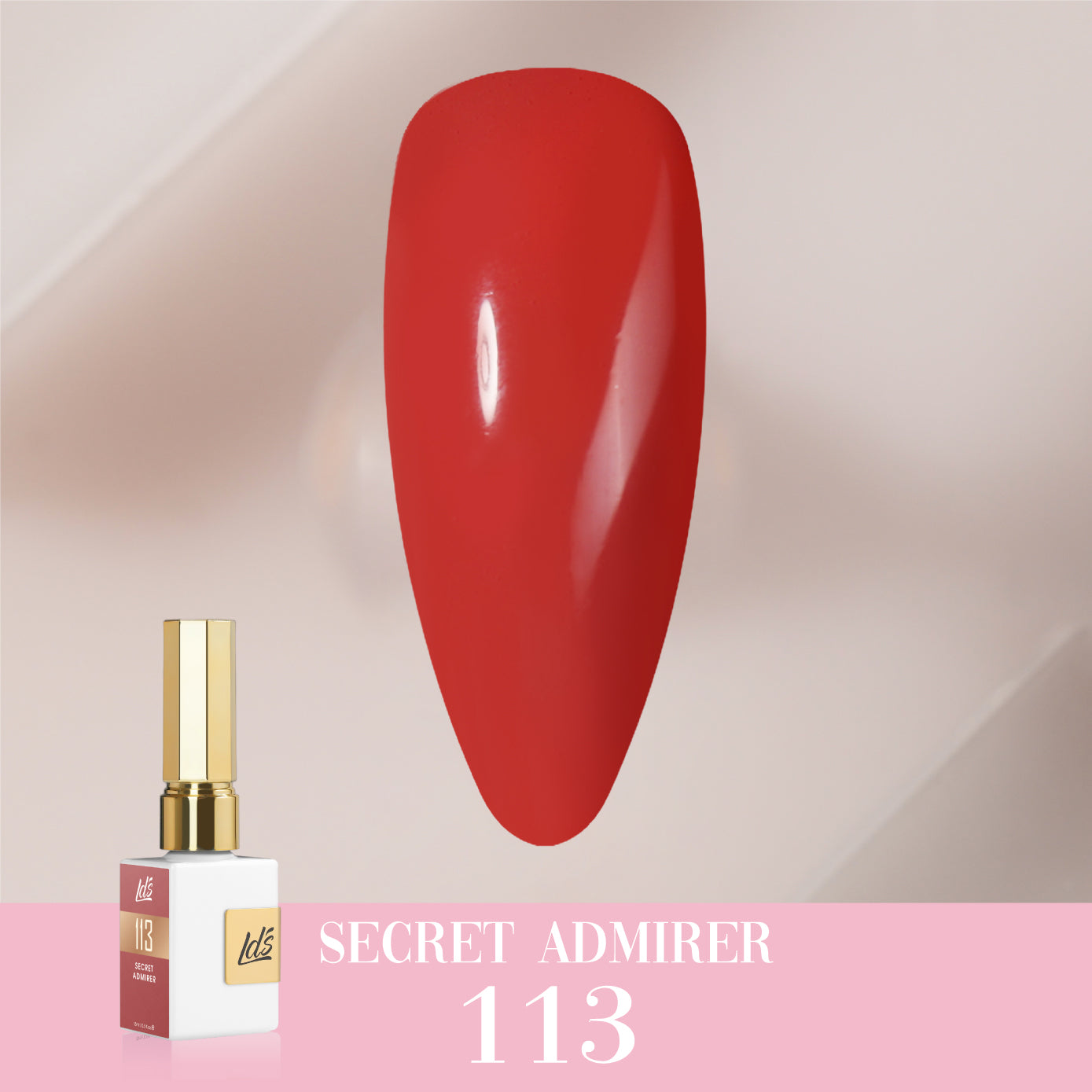 LDS Color Craze Collection - 113 Secret Admirer - Gel Polish 0.5oz