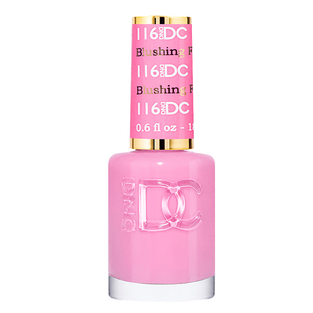 DND DC Gel Nail Polish Duo - 116 Pink Colors - Blushing Face