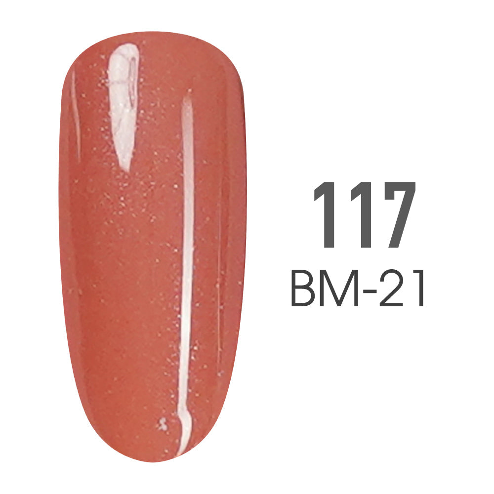 SNS Pro Gel Nail Polish Duo - 117 BM-21 NERINE