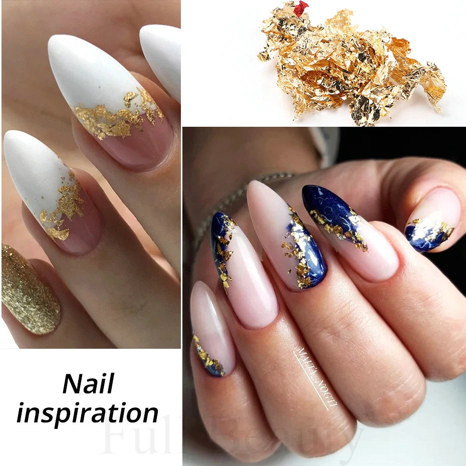 6 Grids of Nail Art Foil #3 - Festive