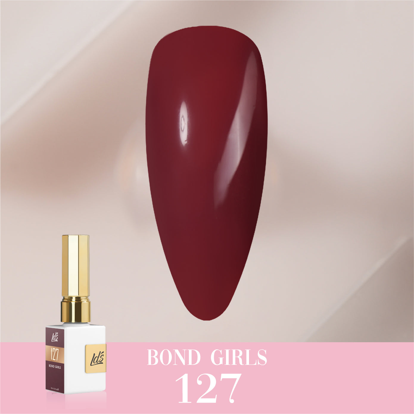 LDS Color Craze Collection - 127 Bond Girls - Gel Polish 0.5oz