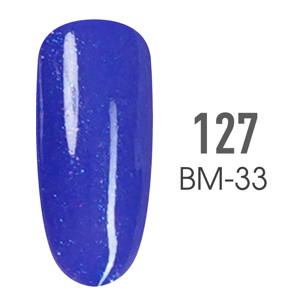 SNS Pro 3 in 1 - 127 BM-33- CHINA ASTER  - Dip, Gel & Lacquer Matching