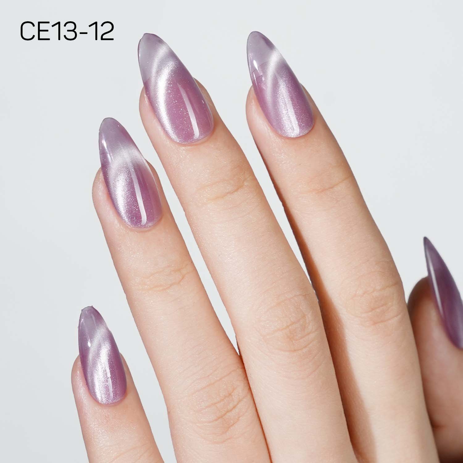 LAVIS Cat Eyes CE13 (Ver2) - Set 12 - Gel Polish 0.5 oz - Moonlit Mirace Collection