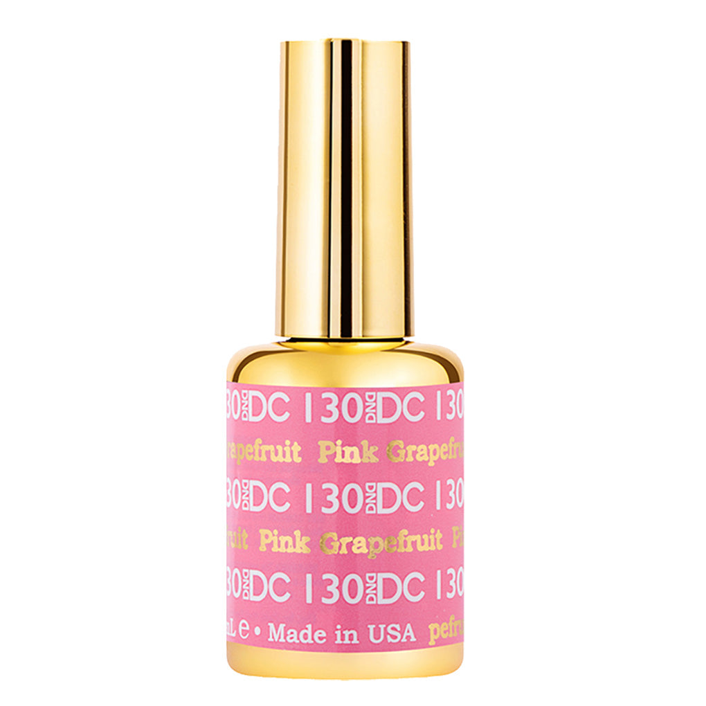 DND DC Gel Nail Polish Duo - 130 Pink Colors - PinK Grapefruit