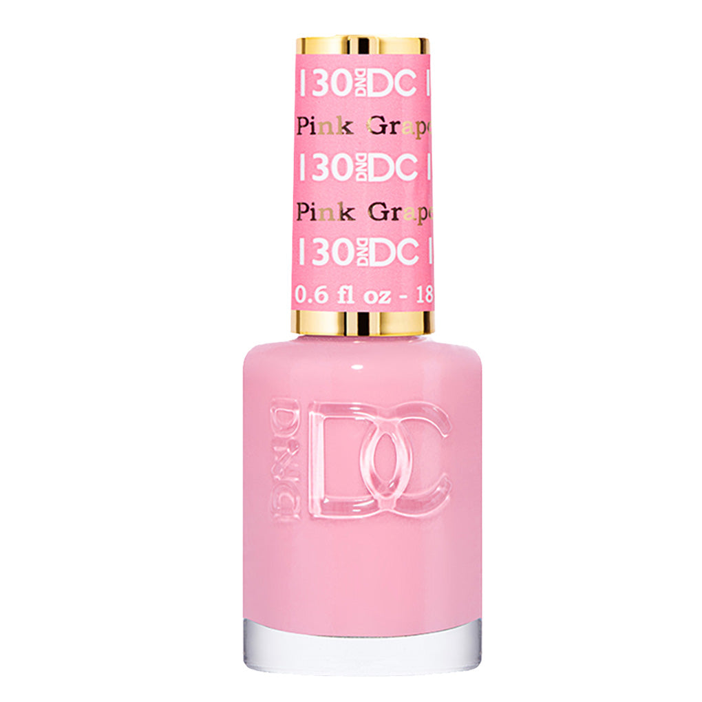 DND DC Gel Nail Polish Duo - 130 Pink Colors - PinK Grapefruit