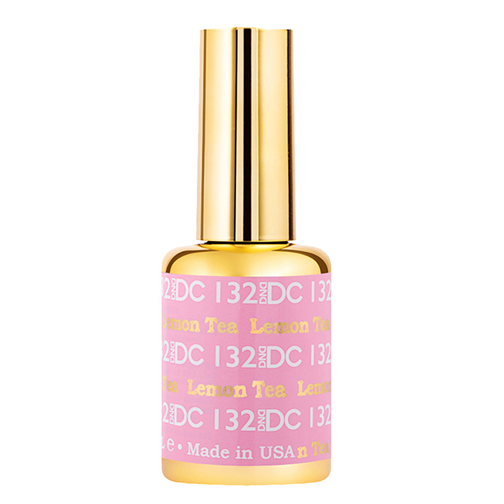 DND DC Gel Nail Polish - 132 Lemon Tea